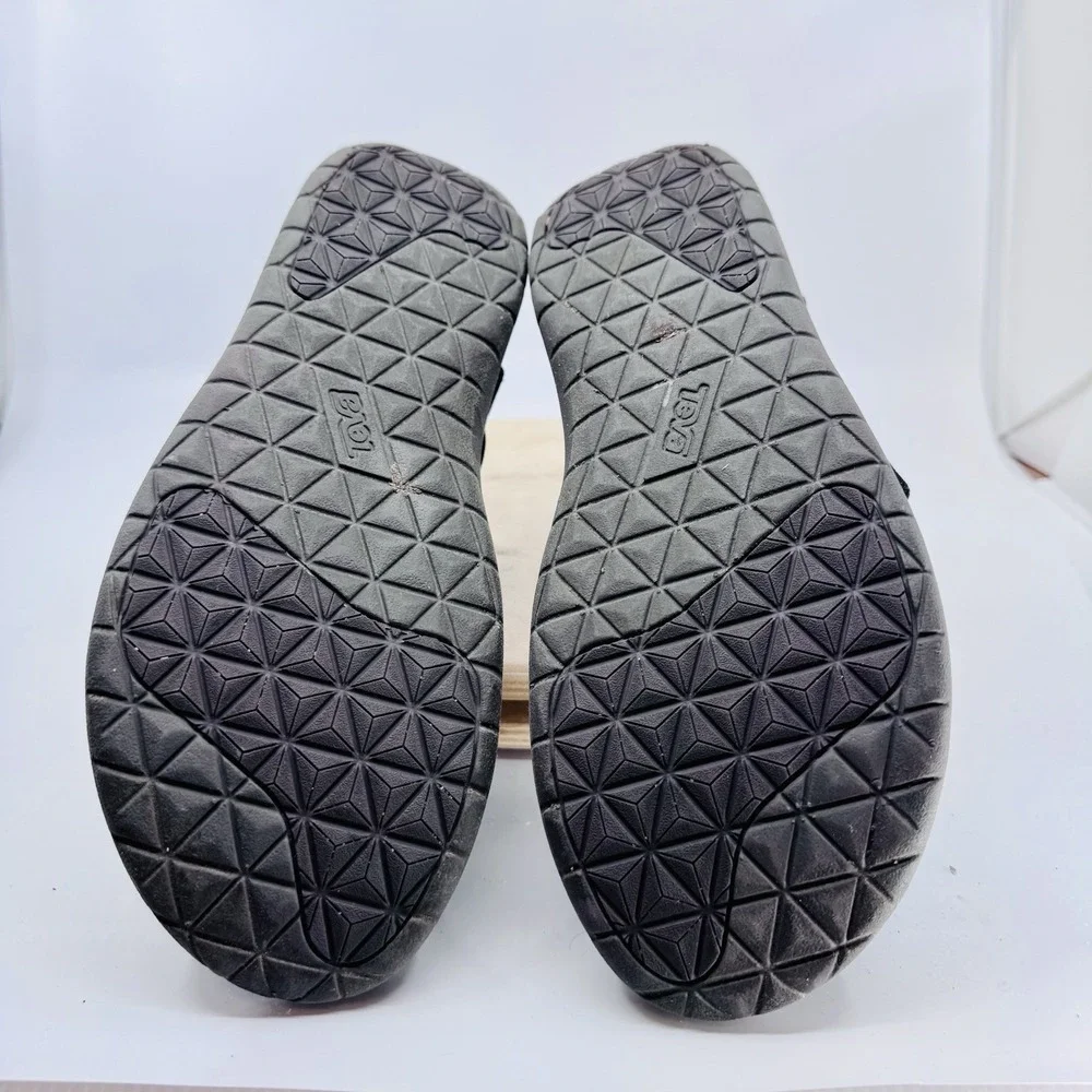 Teva Sanborn Mia Sandals Womens 10 Black Sport Hiking Walking Shoes - Picture 7 of 8